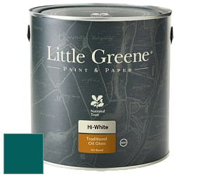 Краска Little Greene Traditional Oil Gloss высокоглянцевая масляная краска цвет NCS S 5540-B40G 