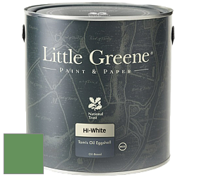 Краска Little Greene Tom’s Oil Eggshell полуматовая масляная краска цвет NCS S 3050-G20Y 