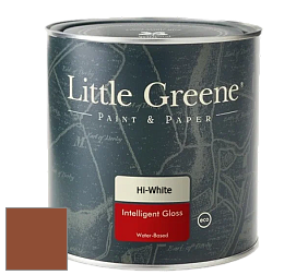 Краска Little Greene Intelligent Gloss глянцевая моющаяся краска цвет RAL 8004 