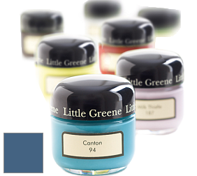 Краска Little Greene Sample Pot баночка краски цвет LG251 Woad