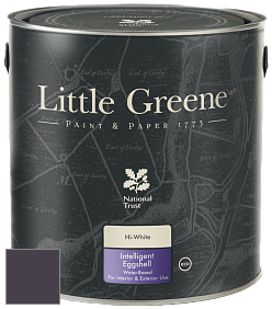 Краска Little Greene Intelligent Eggshell полуматовая моющаяся краска цвет NCS S 8010-R50B 
