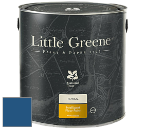 Краска Little Greene Intelligent Floor Paint полуглянцевая быстросохнущая краска цвет LG256 Mazarine