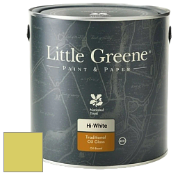 Краска Little Greene Traditional Oil Gloss высокоглянцевая масляная краска цвет NCS S 1050-G70Y 