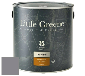 Краска Little Greene Traditional Oil Gloss высокоглянцевая масляная краска цвет NCS S 5005-R50B 