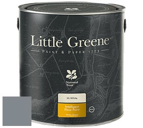 Краска Little Greene Intelligent Floor Paint полуглянцевая быстросохнущая краска цвет RAL 7046 