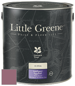 Краска Little Greene Intelligent Eggshell полуматовая моющаяся краска цвет NCS S 4030-R20B 