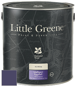 Краска Little Greene Intelligent Eggshell полуматовая моющаяся краска цвет NCS S 6030-R60B 