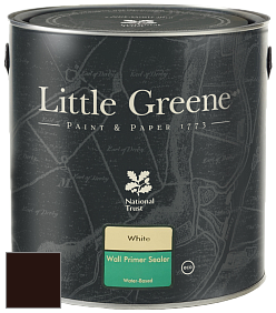 Краска Little Greene Wall Primer Sealer кроющий колеруемый грунт цвет LGSt8 Purple Brown