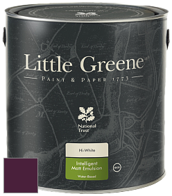 Краска Little Greene Ultimatt Intelligent Matt Emulsion матовая моющаяся краска цвет RAL 4007 