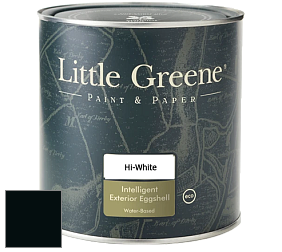 Краска Little Greene Intelligent Exterior Eggshell полуматовая водная краска цвет LG119 Jack Black