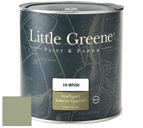 Краска Little Greene Intelligent Exterior Eggshell полуматовая водная краска цвет NCS S 3020-G40Y 