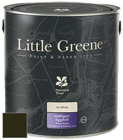Краска Little Greene Intelligent Eggshell полуматовая моющаяся краска цвет LG56 Invisible Green