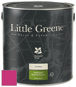 Краска Little Greene Ultimatt Intelligent Matt Emulsion матовая моющаяся краска цвет RAL 4010 