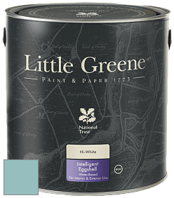 Краска Little Greene Intelligent Eggshell полуматовая моющаяся краска цвет NCS S 2020-B40G 