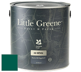 Краска Little Greene Tom’s Oil Eggshell полуматовая масляная краска цвет RAL 6036 