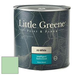 Краска Little Greene Intelligent Satinwood полуглянцевая моющаяся краска цвет RAL 6019 