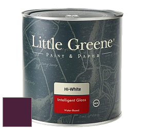 Краска Little Greene Intelligent Gloss глянцевая моющаяся краска цвет RAL 4007 