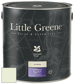 Краска Little Greene Intelligent Eggshell полуматовая моющаяся краска цвет NCS S 0510-G40Y 