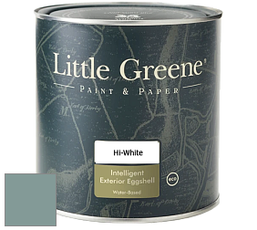 Краска Little Greene Intelligent Exterior Eggshell полуматовая водная краска цвет LG348 Perpetual Blue