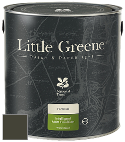 Краска Little Greene Ultimatt Intelligent Matt Emulsion матовая моющаяся краска цвет RAL 6014 