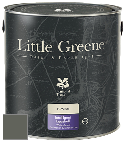 Краска Little Greene Intelligent Eggshell полуматовая моющаяся краска цвет NCS S 7005-G50Y 