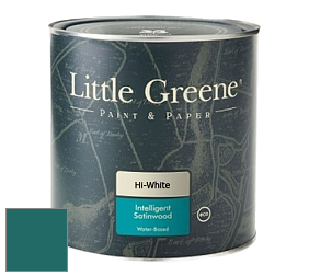 Краска Little Greene Intelligent Satinwood полуглянцевая моющаяся краска цвет NCS S 5040-B50G 