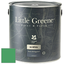 Краска Little Greene Tom’s Oil Eggshell полуматовая масляная краска цвет NCS S 2060-G10Y 