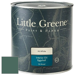 Краска Little Greene Interior Oil Eggshell полуматовая масляная краска цвет NCS S 6020-B90G 