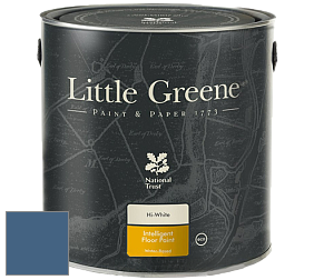 Краска Little Greene Intelligent Floor Paint полуглянцевая быстросохнущая краска цвет LG251 Woad