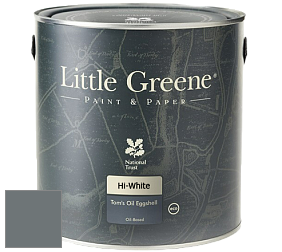 Краска Little Greene Tom’s Oil Eggshell полуматовая масляная краска цвет NCS S 6005-B20G 