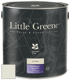Краска Little Greene Intelligent Eggshell полуматовая моющаяся краска цвет LG281 Portland Stone - Light
