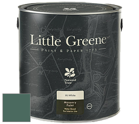 Краска Little Greene Intelligent Masonry Paint матовая колеруемая краска цвет NCS S 6020-B90G 