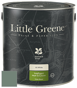 Краска Little Greene Ultimatt Intelligent Matt Emulsion матовая моющаяся краска цвет LG304 Ambleside