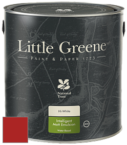 Краска Little Greene Ultimatt Intelligent Matt Emulsion матовая моющаяся краска цвет RAL 3000 