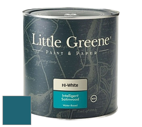 Краска Little Greene Intelligent Satinwood полуглянцевая моющаяся краска цвет NCS S 5040-B10G 
