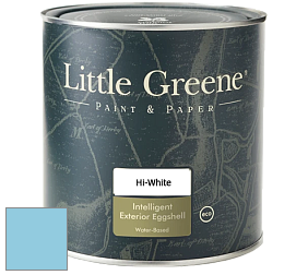 Краска Little Greene Intelligent Exterior Eggshell полуматовая водная краска цвет LG253 Regency Blue