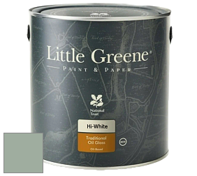 Краска Little Greene Traditional Oil Gloss высокоглянцевая масляная краска цвет NCS S 3010-G10Y 
