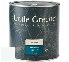 Краска Little Greene Interior Oil Eggshell полуматовая масляная краска цвет RAL 9003 