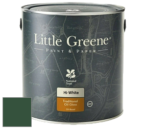 Краска Little Greene Traditional Oil Gloss высокоглянцевая масляная краска цвет NCS S 6530-G10Y 