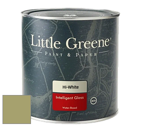 Краска Little Greene Intelligent Gloss глянцевая моющаяся краска цвет NCS S 3030-G60Y 