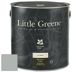 Краска Little Greene Intelligent Masonry Paint матовая колеруемая краска цвет LG184 Bone China Blue Deep