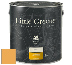 Краска Little Greene Intelligent Floor Paint полуглянцевая быстросохнущая краска цвет RAL 1034 