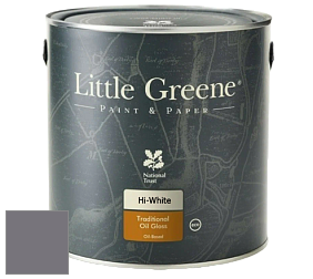Краска Little Greene Traditional Oil Gloss высокоглянцевая масляная краска цвет NCS S 6005-R50B 