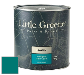Краска Little Greene Intelligent Satinwood полуглянцевая моющаяся краска цвет NCS S 4050-B50G 