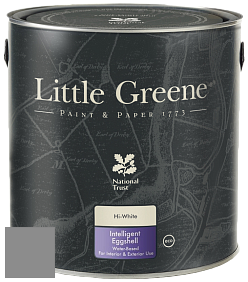 Краска Little Greene Intelligent Eggshell полуматовая моющаяся краска цвет LG114 Mid Lead Colour