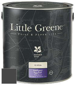Краска Little Greene Intelligent Eggshell полуматовая моющаяся краска цвет NCS S 8500-N 