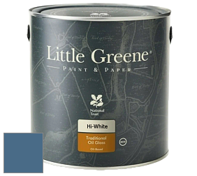 Краска Little Greene Traditional Oil Gloss высокоглянцевая масляная краска цвет NCS S 5030-R90B 