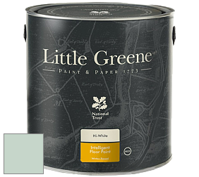 Краска Little Greene Intelligent Floor Paint полуглянцевая быстросохнущая краска цвет LG284 Aquamarine Mid