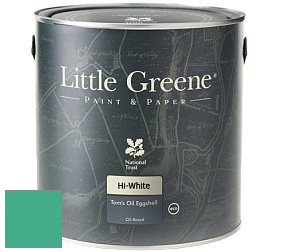 Краска Little Greene Tom’s Oil Eggshell полуматовая масляная краска цвет NCS S 2050-B90G 