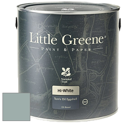 Краска Little Greene Tom’s Oil Eggshell полуматовая масляная краска цвет NCS S 3010-B70G 